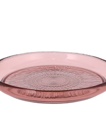 Bitz Kusintha Glastallerken ø18 Cm  Pink