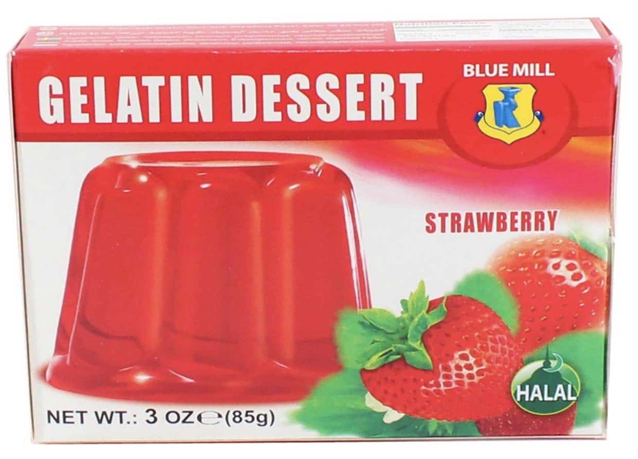 Blue Mill Gelatine Jordbær 85