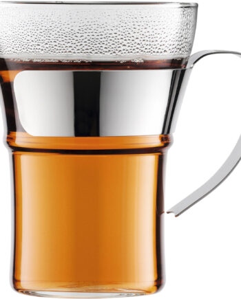 Bodum Assam Kaffeglas Med Krom Hank    Stk    35