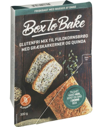 Brødblanding Med Græskar Og Quinoa  Glutenfri Obs Bedst Før 06-10-26