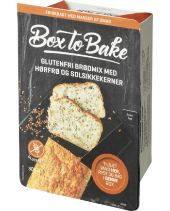 Brødblanding Med Solsikke Og Hørfrø  Glutenfri Obs Bedst Før 02-09-2026