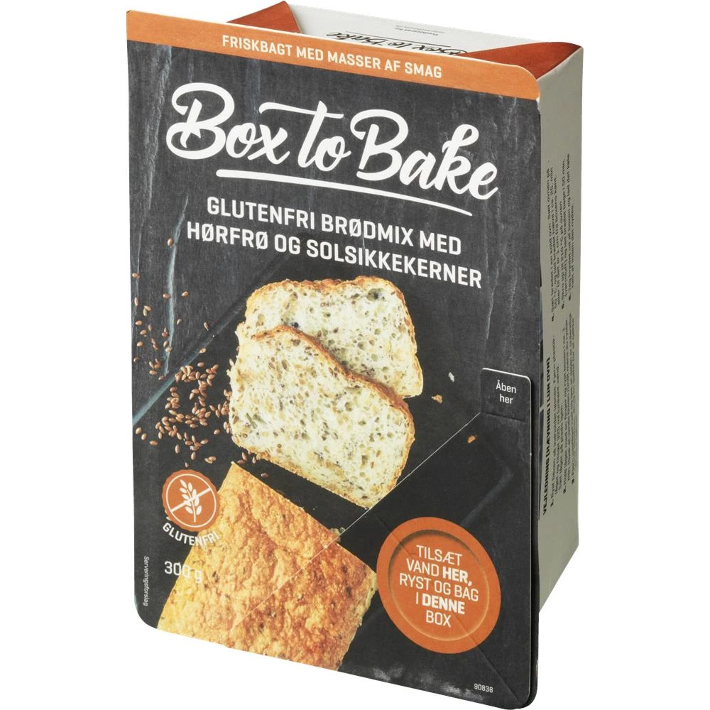 Brødblanding Med Solsikke Og Hørfrø Glutenfri Obs Bedst Før 02-09-2026