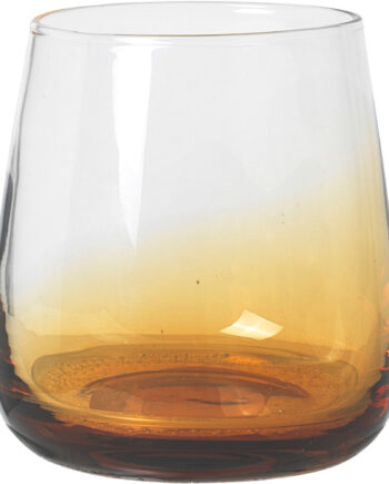 Broste 35 Cl  Amber Mundblæst Drikkeglas