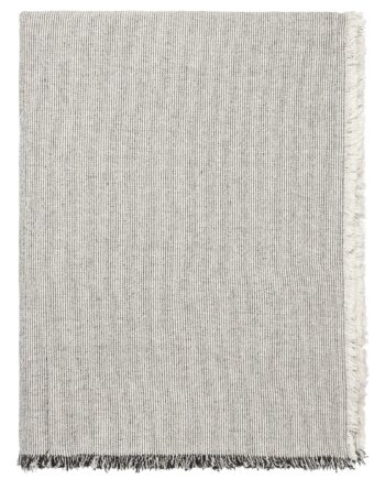 Broste Elouise Dug 300   160 Cm  Black Offwhite