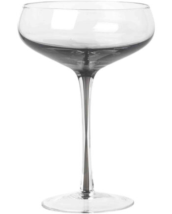 Broste  39 Smoke 39  Mundblæst Cocktailglas