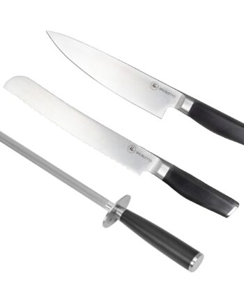 Brusletto Knivsæt   Knive   Slibestål