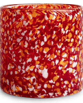 Byon Calore Fyrfadsstage Extra Small  Rød Orange