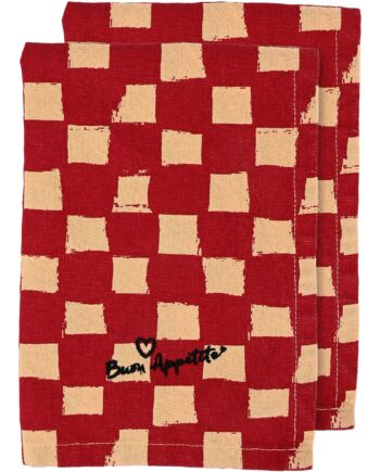 Byon Love Serviet  -pack  Rød Sand