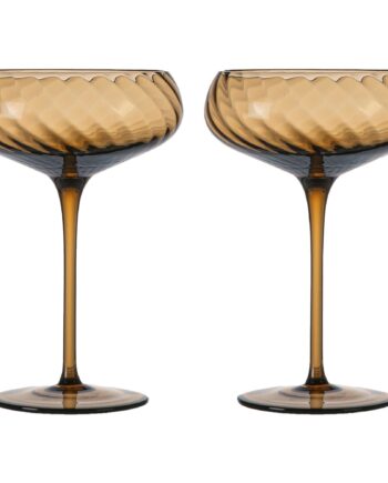 Byon Opacity Champagneglas 30 Cl  Brun   -pack