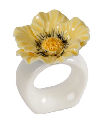 Byon Poppy Servietring  -pak  Beige