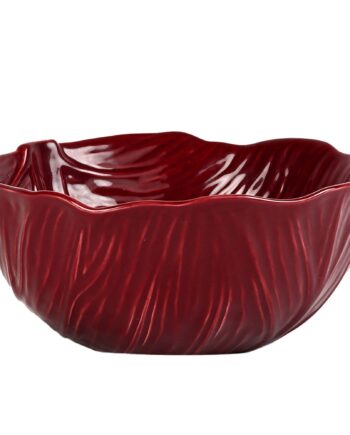 Byon Veggie Skål 20 Cm  Vinrød