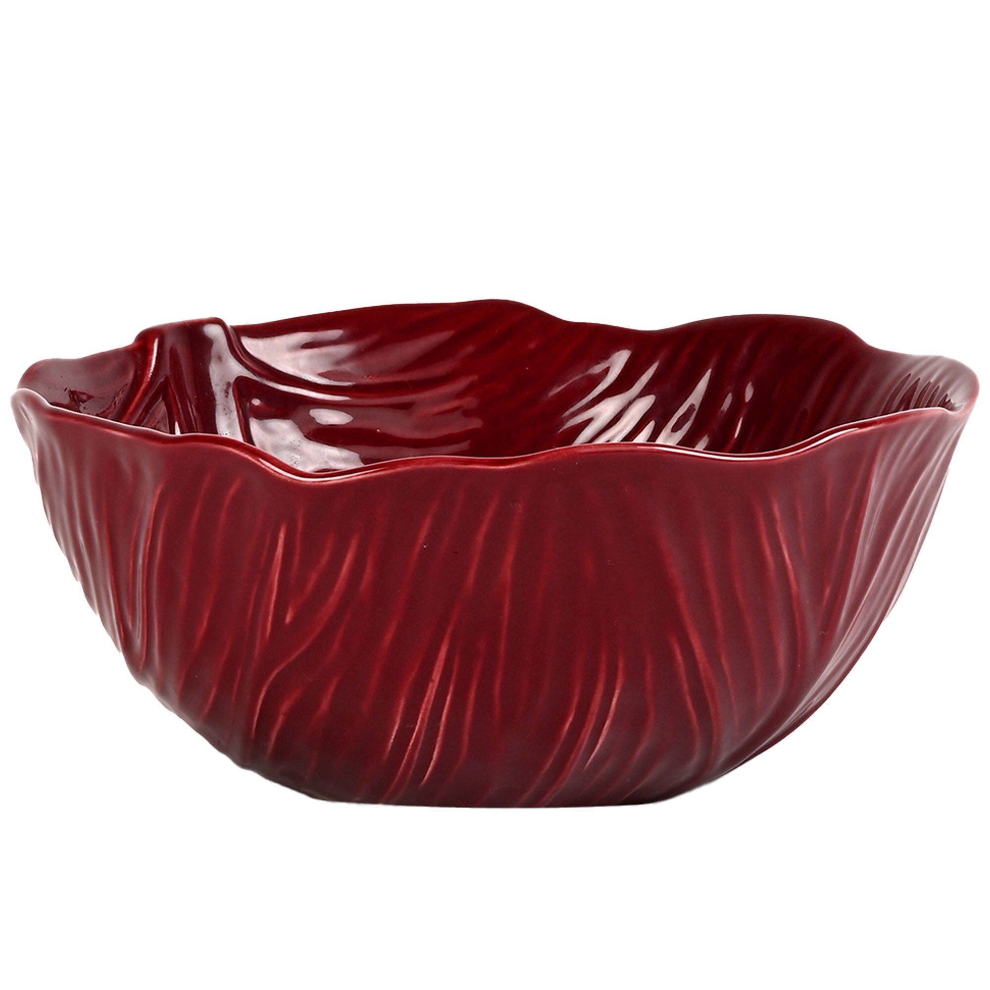 Byon Veggie Skål 20 Cm Vinrød