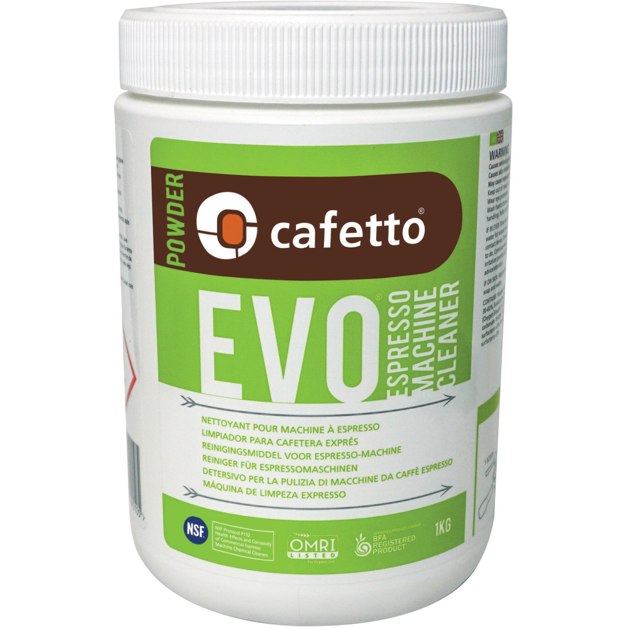 Cafetto Evo Rengøringspulver Til Espressomaskine Kg