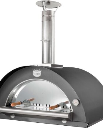 Clementi Forni Family Brændefyret Pizzaovn 100x80 Cm  Antracit