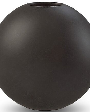 Cooee Design Ball Vase  10 Cm  Black
