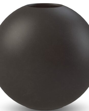Cooee Design Ball Vase  20 Cm  Black