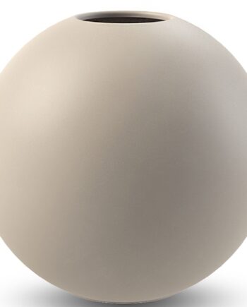 Cooee Design Ball Vase  10 Cm  Sand