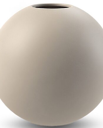 Cooee Design Ball Vase  20 Cm  Sand