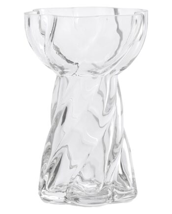 Cooee Design Bulb Twist Løgvase 12 Cm  Klar