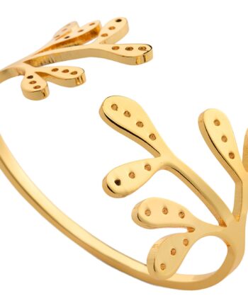 Cooee Design Mistletoe Servietring  Messing    Stk