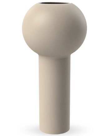 Cooee Design Pillar Vase  32 Cm  Sand
