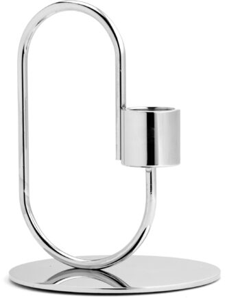 Cooee Design Swoop Lysestage 13   Cm  Rustfrit Stål