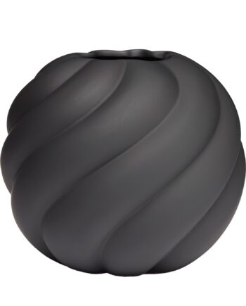 Cooee Design Twist Ball Vase 20 Cm  Sort