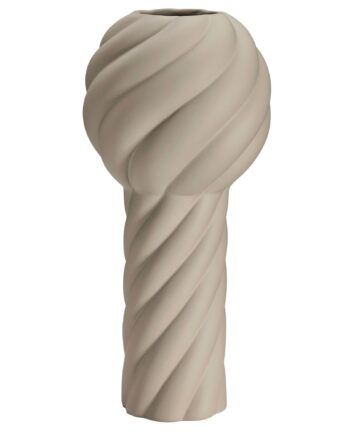 Cooee Design Twist Pillar Vase 34 Cm  Sand