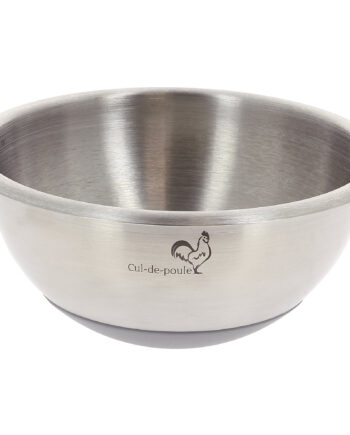 De Buyer Skål Rustfrit Stål Silikone 16 Cm 1l