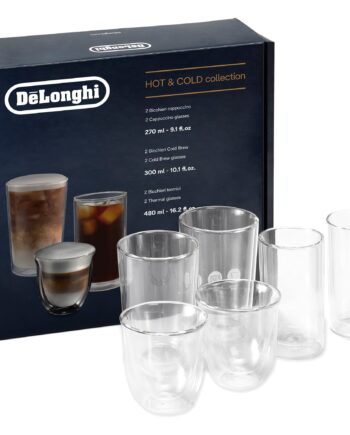 Delonghi Dobbeltvæggede Glas   -pak
