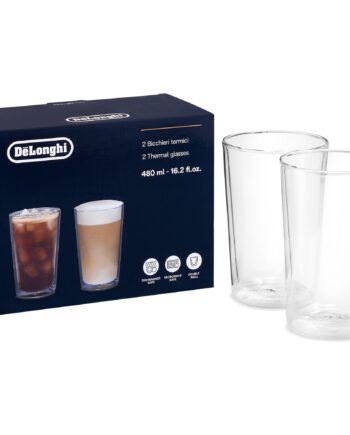 Delonghi Dobbeltvæggede Termoglas 480 Ml   -pak