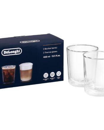 Delonghi Dobbeltvæggede Termoglas 400 Ml   -pak