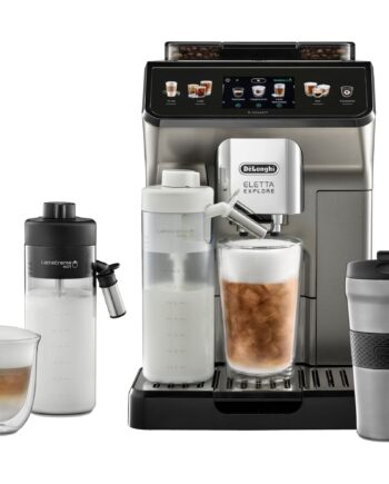 Delonghi Eletta Explore Ecam450 86   Espressomaskine  Titanium