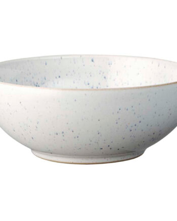 Denby Studie Blue Dyb Skål  17 Cm  Kalkhvid