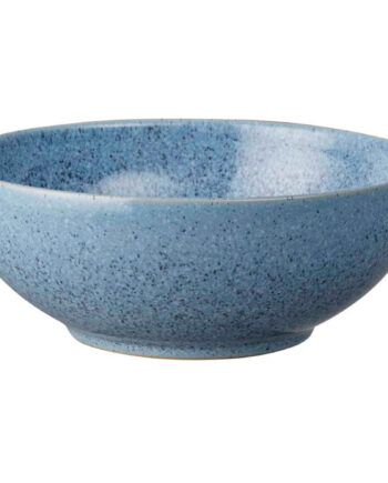 Denby Studio Blue Dyb Skål  17 Cm  Flint  Grå
