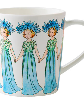 Design House Stockholm Elsa Beskow  Cornflower Krus Med Hank