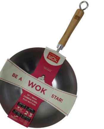 Dexam Kulstål Wok 30 Cm