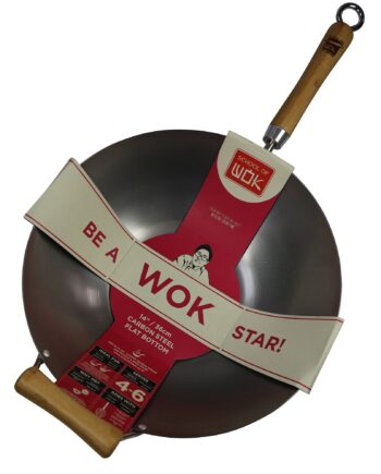 Dexam Kulstål Wok 36 Cm