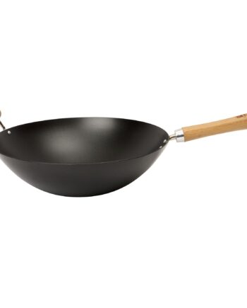 Dexam Ns Kulstål Sort Wok 36 Cm
