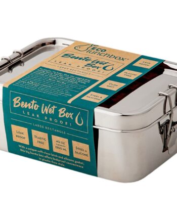 Eco Lunchbox Bento Wet Box Madkasse  Rektangulær