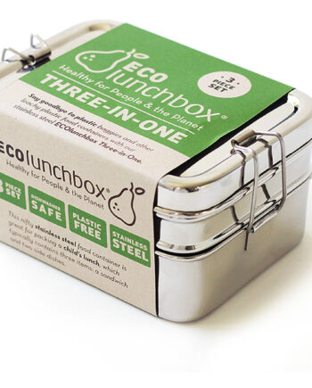 Eco Lunchbox Eco Tre- -en Madkasse Rustfrit Stål