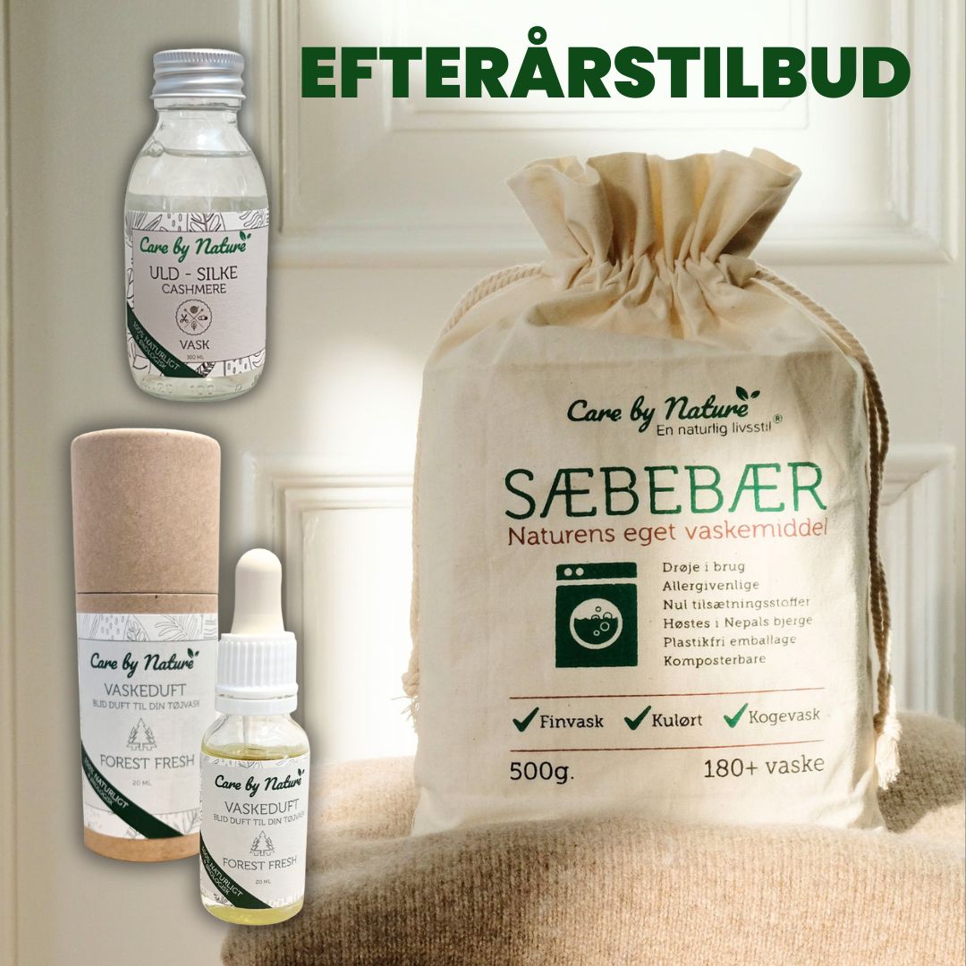 Efterårstilbud: Uld Og Naturlig Tøjvask Care By Nature