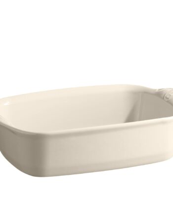 Emile Henry Rektangulær Ovnfast Form     Liter  Cream
