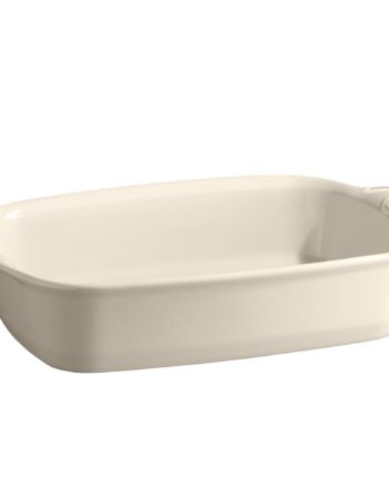 Emile Henry Rektangulær Ovnfast Form       55 Liter  Cream