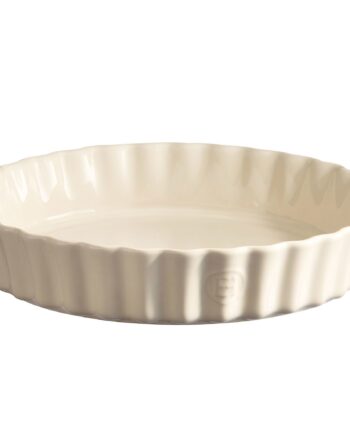 Emile Henry Tærteform 28 Cm  Cream