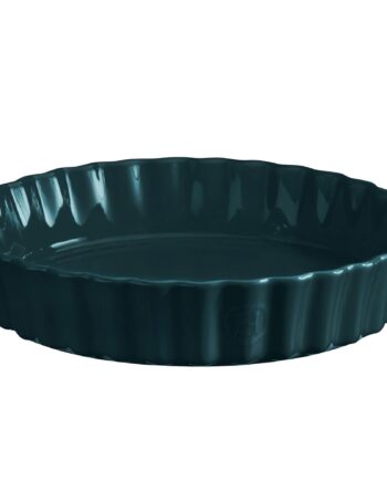 Emile Henry Tærteform 24 Cm  Petrol