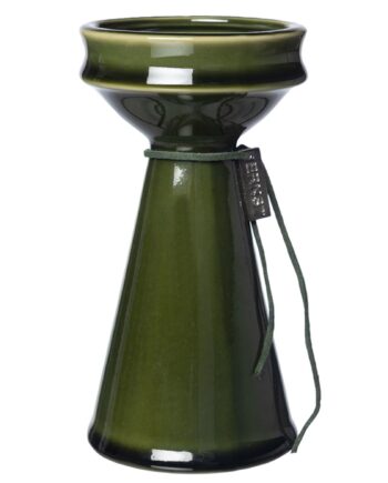 Ernst Løgvase 16 Cm  Mørkegrøn