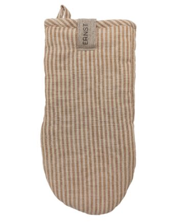 Ernst Ovnhandske Stribet  Karamel Beige