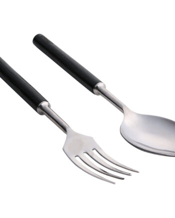 Ernst Salatbestik  Sort