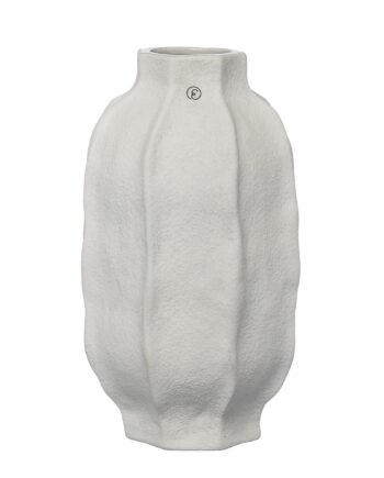 Ernst Stentøjsvase 22 Cm  Naturhvid